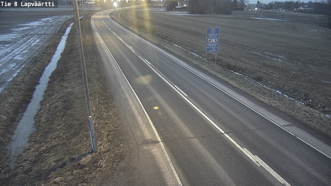 Kelikamerat Kuva Tie 8Kristiinankaupunki,  Lapväärtti, Kristiinankaupunki, Pohjanmaa