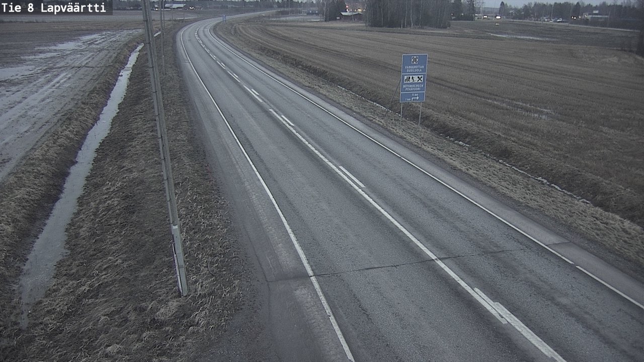 Kelikamerat Kuva Tie 8Kristiinankaupunki,  Lapväärtti, Kristiinankaupunki, Pohjanmaa