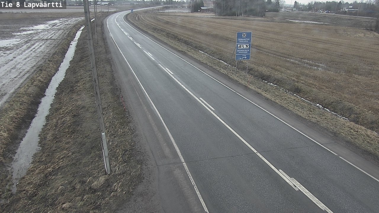 Kelikamerat Kuva Tie 8Kristiinankaupunki,  Lapväärtti, Kristiinankaupunki, Pohjanmaa