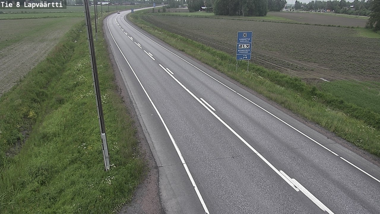 Kelikamerat Kuva Tie 8Kristiinankaupunki,  Lapväärtti, Kristiinankaupunki, Pohjanmaa