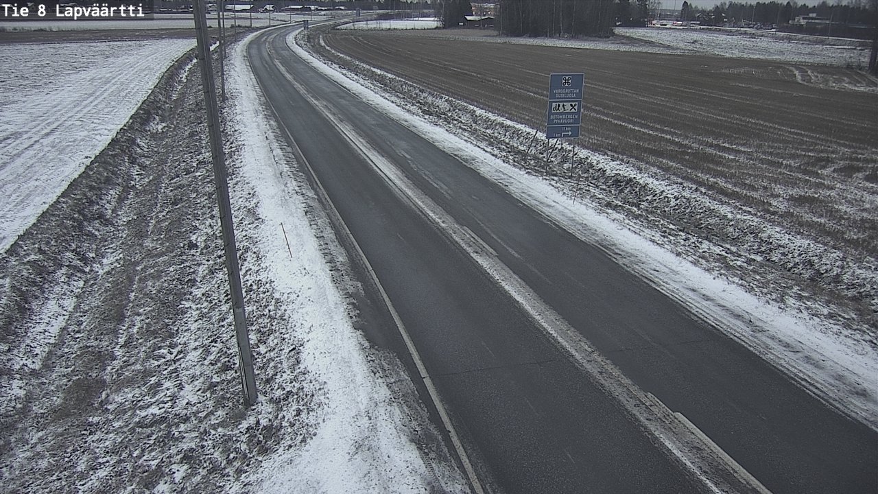 Kelikamerat Kuva Tie 8Kristiinankaupunki,  Lapväärtti, Kristiinankaupunki, Pohjanmaa