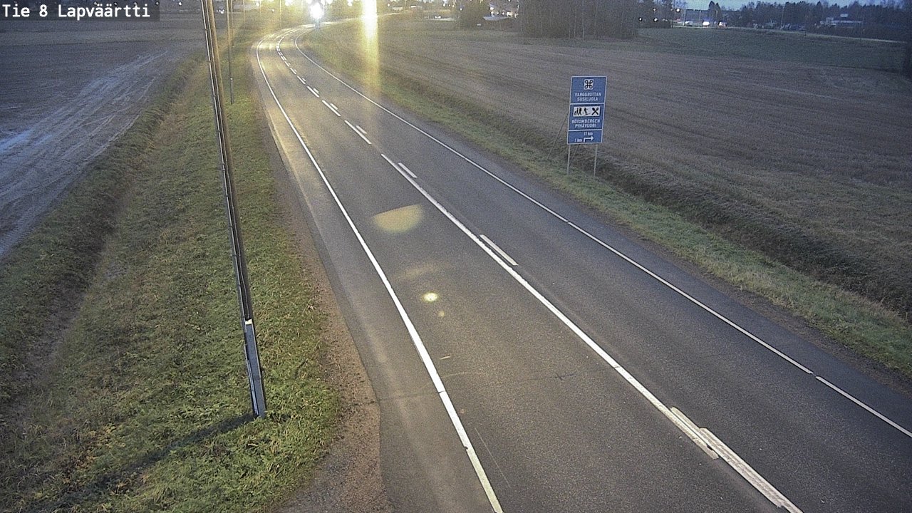 Kelikamerat Kuva Tie 8Kristiinankaupunki,  Lapväärtti, Kristiinankaupunki, Pohjanmaa