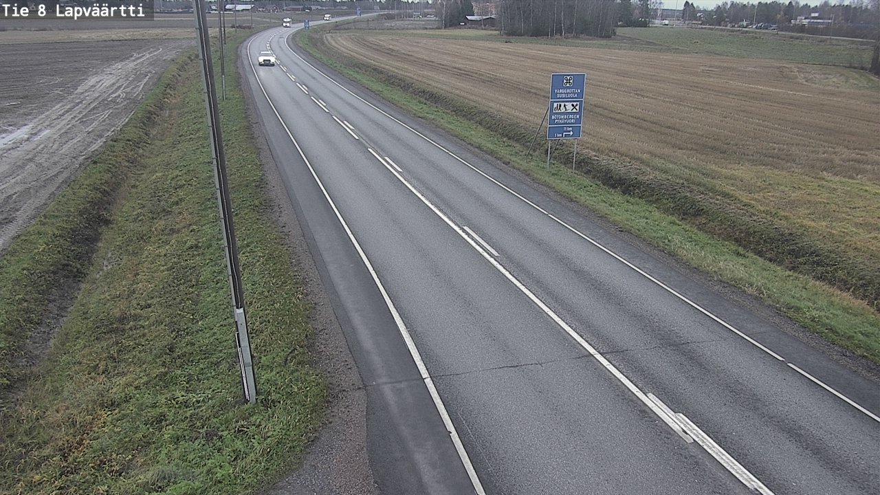 Kelikamerat Kuva Tie 8Kristiinankaupunki,  Lapväärtti, Kristiinankaupunki, Pohjanmaa