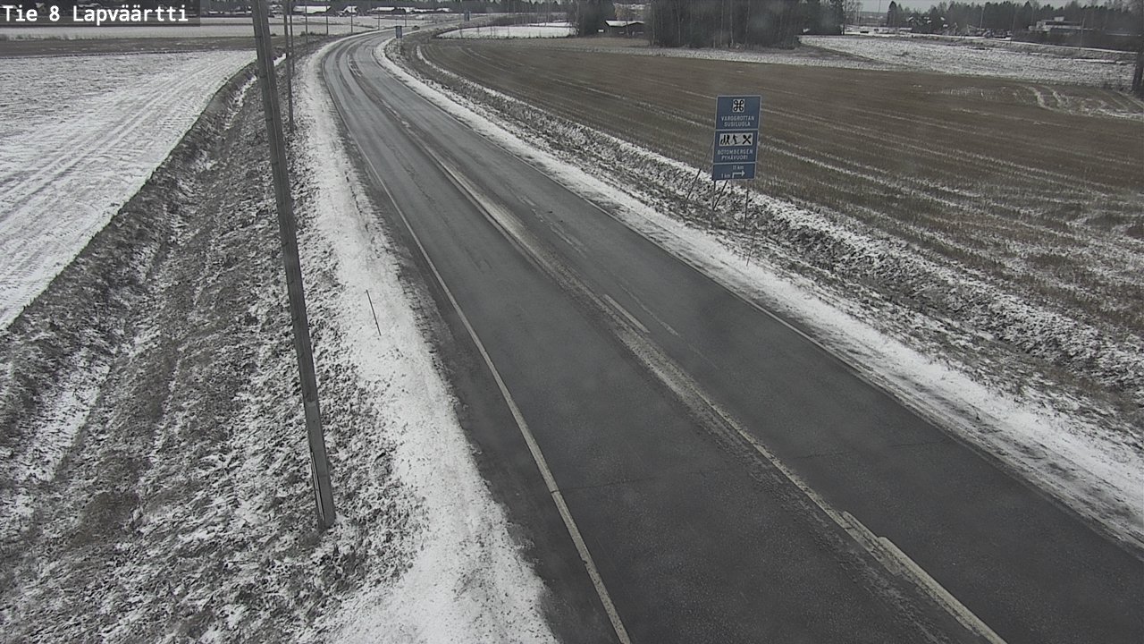 Kelikamerat Kuva Tie 8Kristiinankaupunki,  Lapväärtti, Kristiinankaupunki, Pohjanmaa