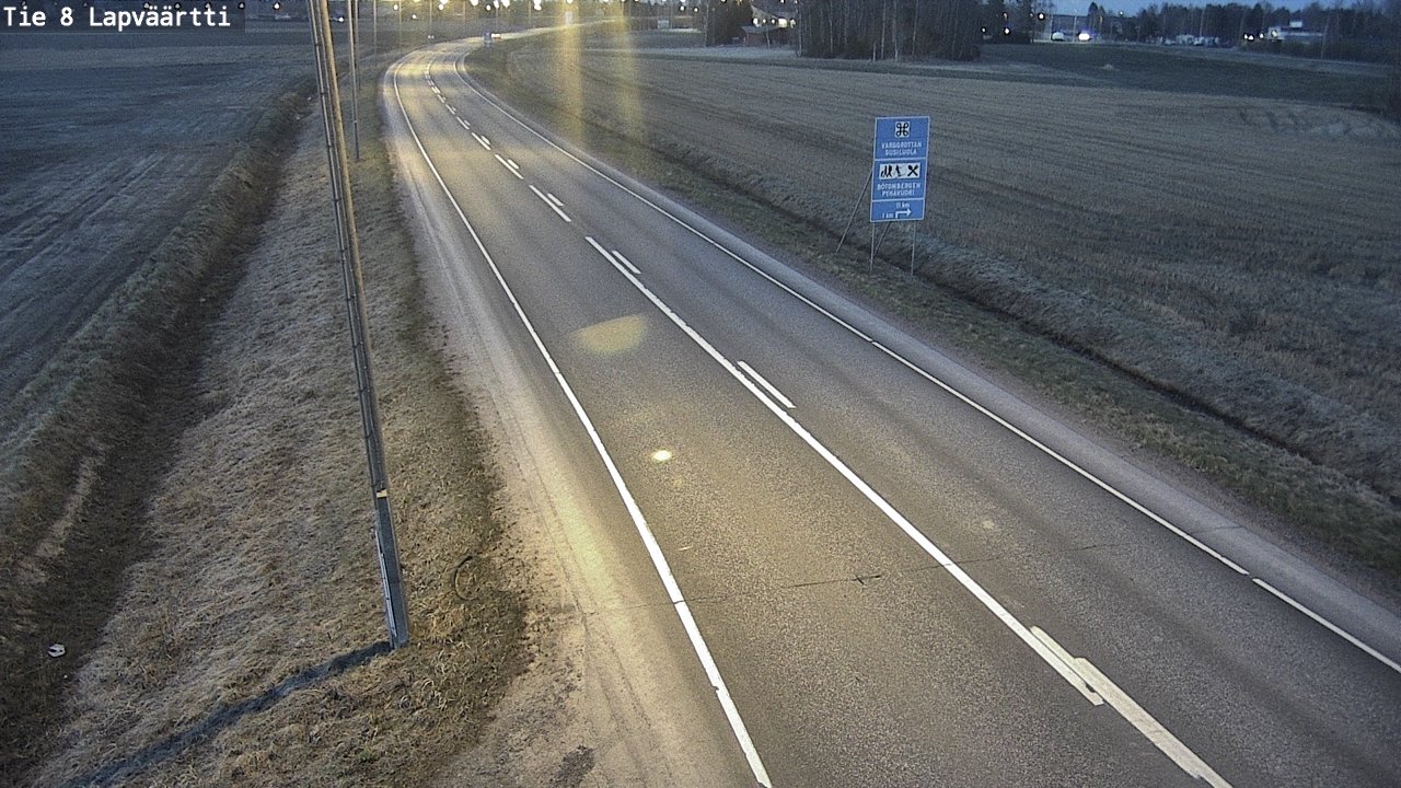 Kelikamerat Kuva Tie 8Kristiinankaupunki,  Lapväärtti, Kristiinankaupunki, Pohjanmaa