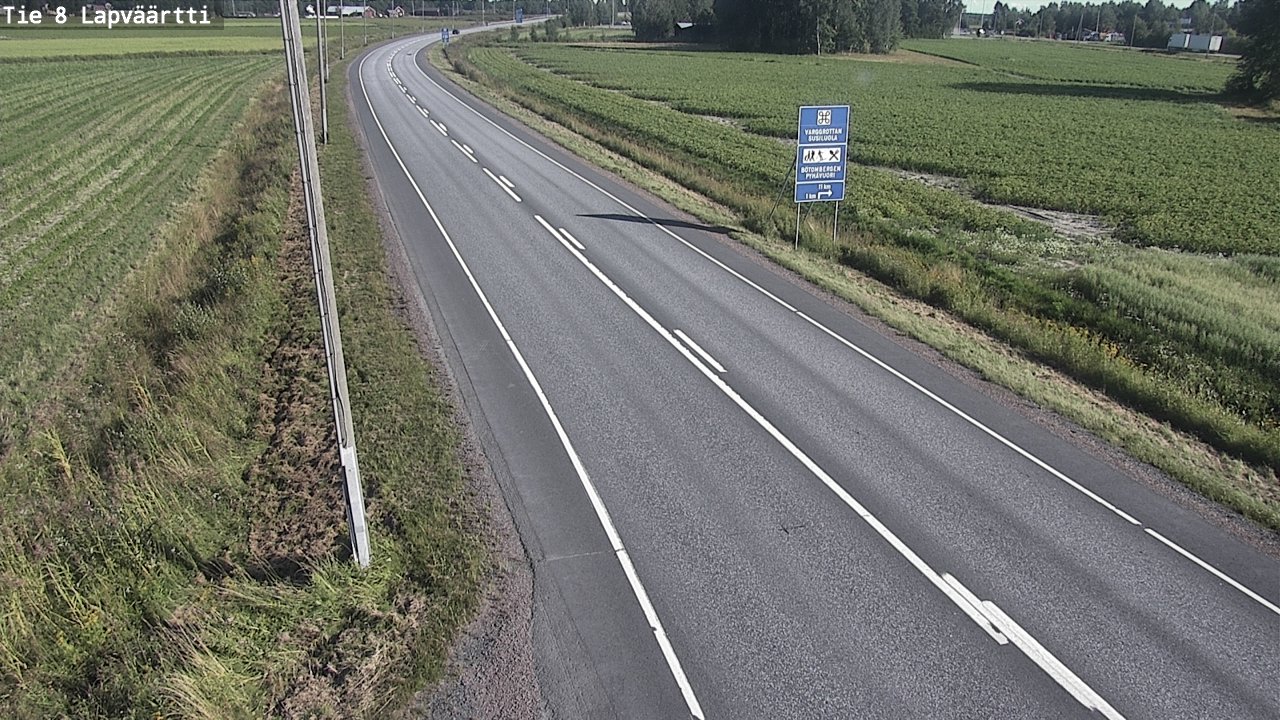 Kelikamerat Kuva Tie 8Kristiinankaupunki,  Lapväärtti, Kristiinankaupunki, Pohjanmaa