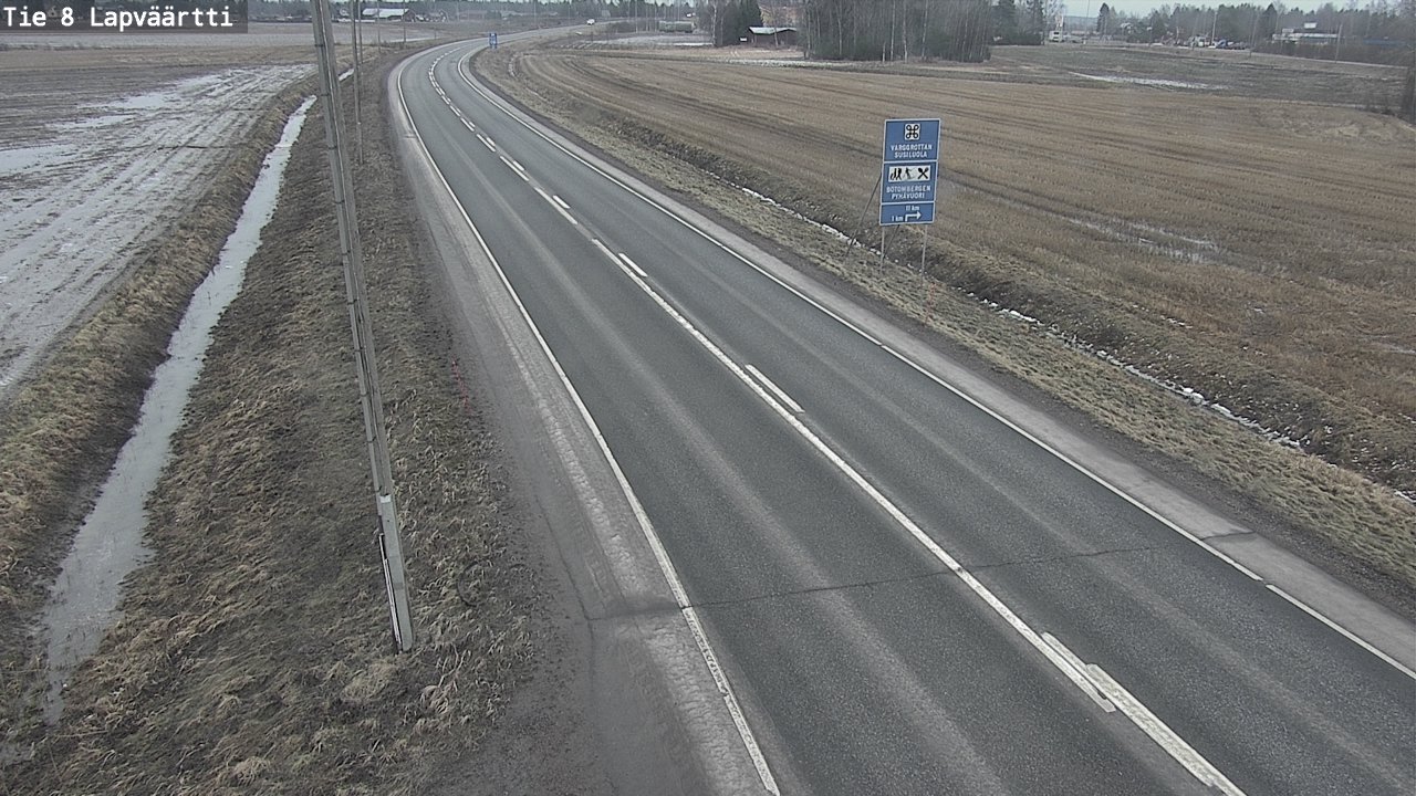 Kelikamerat Kuva Tie 8Kristiinankaupunki,  Lapväärtti, Kristiinankaupunki, Pohjanmaa