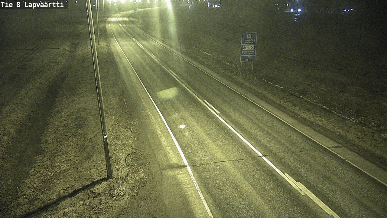 Kelikamerat Kuva Tie 8Kristiinankaupunki,  Lapväärtti, Kristiinankaupunki, Pohjanmaa