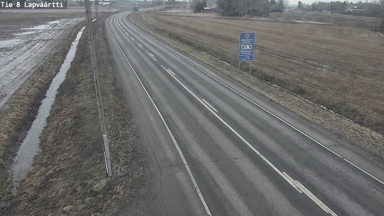 Kelikamerat Kuva Tie 8Kristiinankaupunki,  Lapväärtti, Kristiinankaupunki, Pohjanmaa