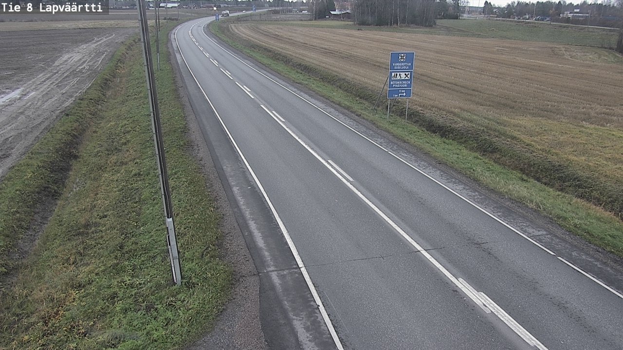 Kelikamerat Kuva Tie 8Kristiinankaupunki,  Lapväärtti, Kristiinankaupunki, Pohjanmaa