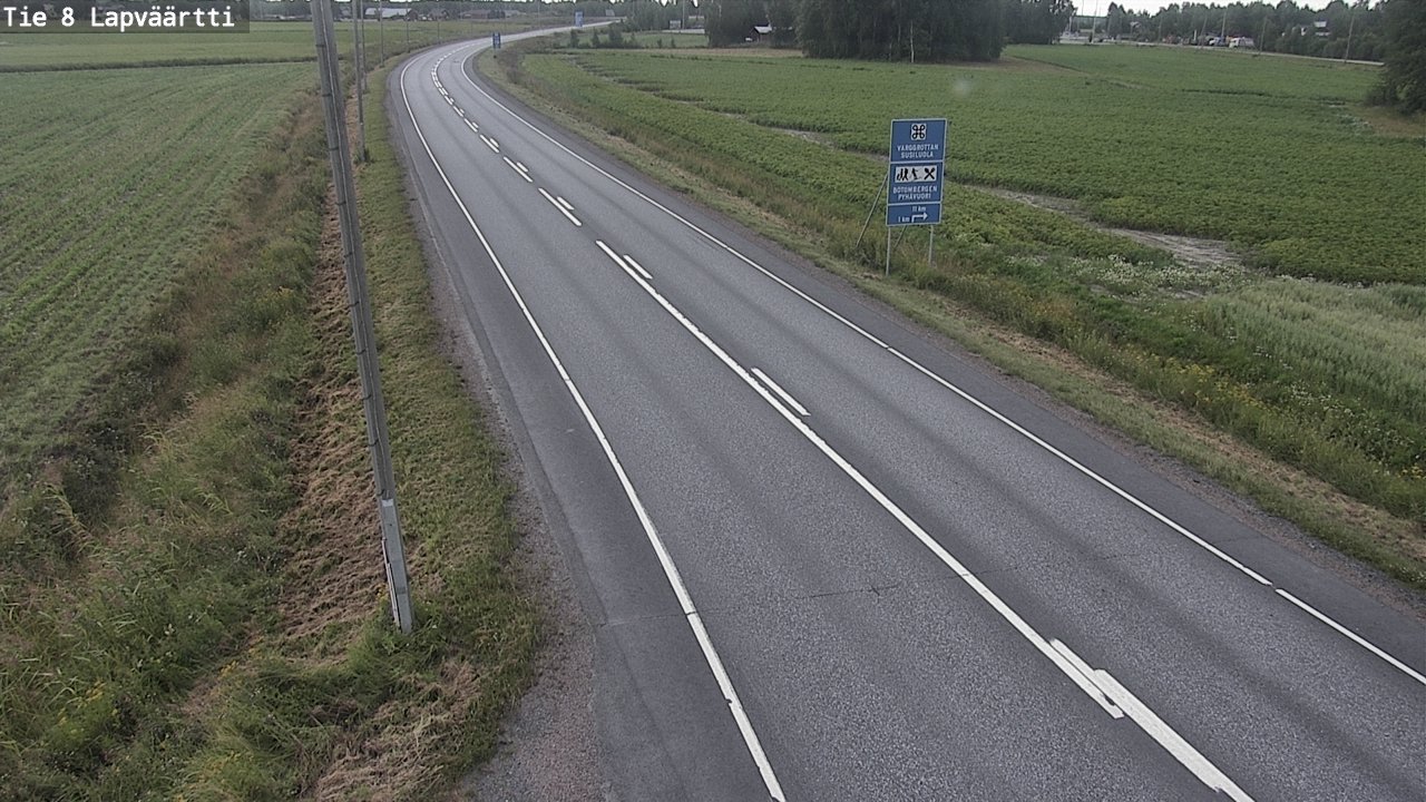 Kelikamerat Kuva Tie 8Kristiinankaupunki,  Lapväärtti, Kristiinankaupunki, Pohjanmaa