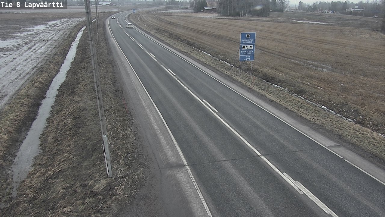 Kelikamerat Kuva Tie 8Kristiinankaupunki,  Lapväärtti, Kristiinankaupunki, Pohjanmaa