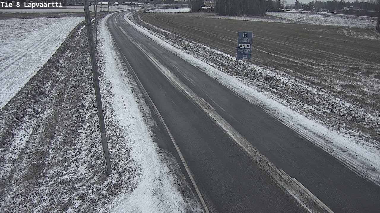 Kelikamerat Kuva Tie 8Kristiinankaupunki,  Lapväärtti, Kristiinankaupunki, Pohjanmaa