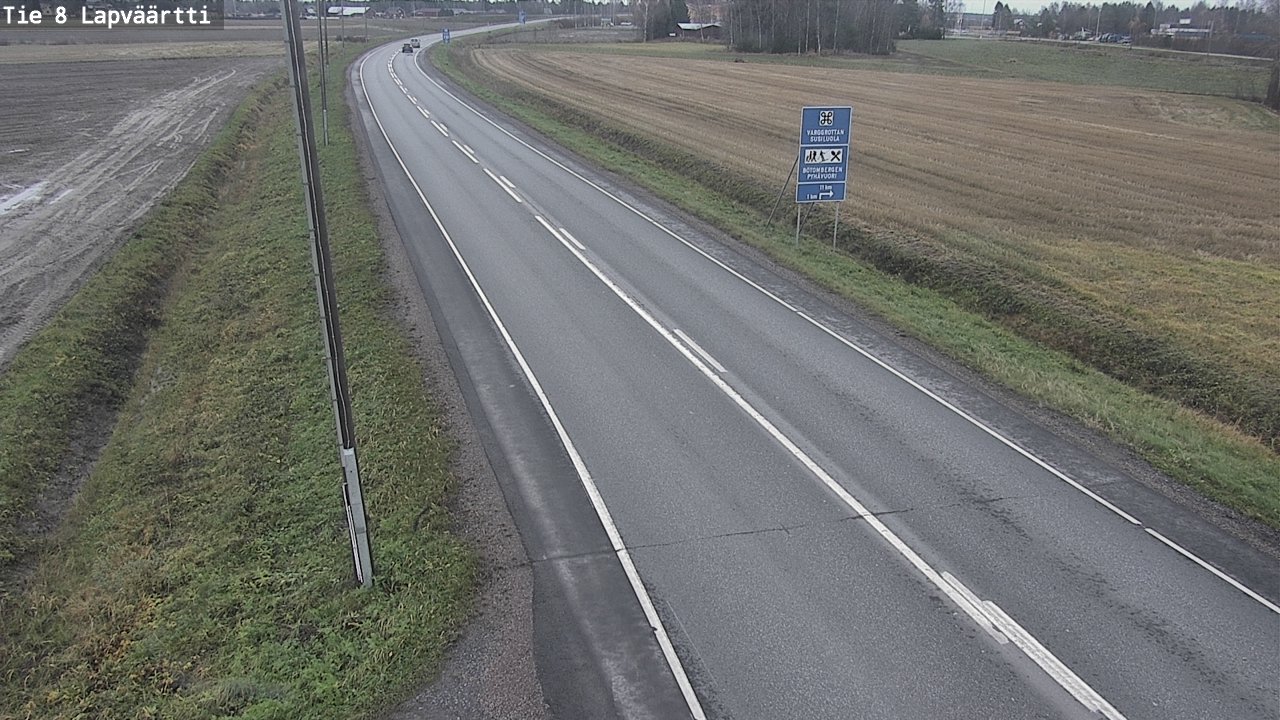 Kelikamerat Kuva Tie 8Kristiinankaupunki,  Lapväärtti, Kristiinankaupunki, Pohjanmaa