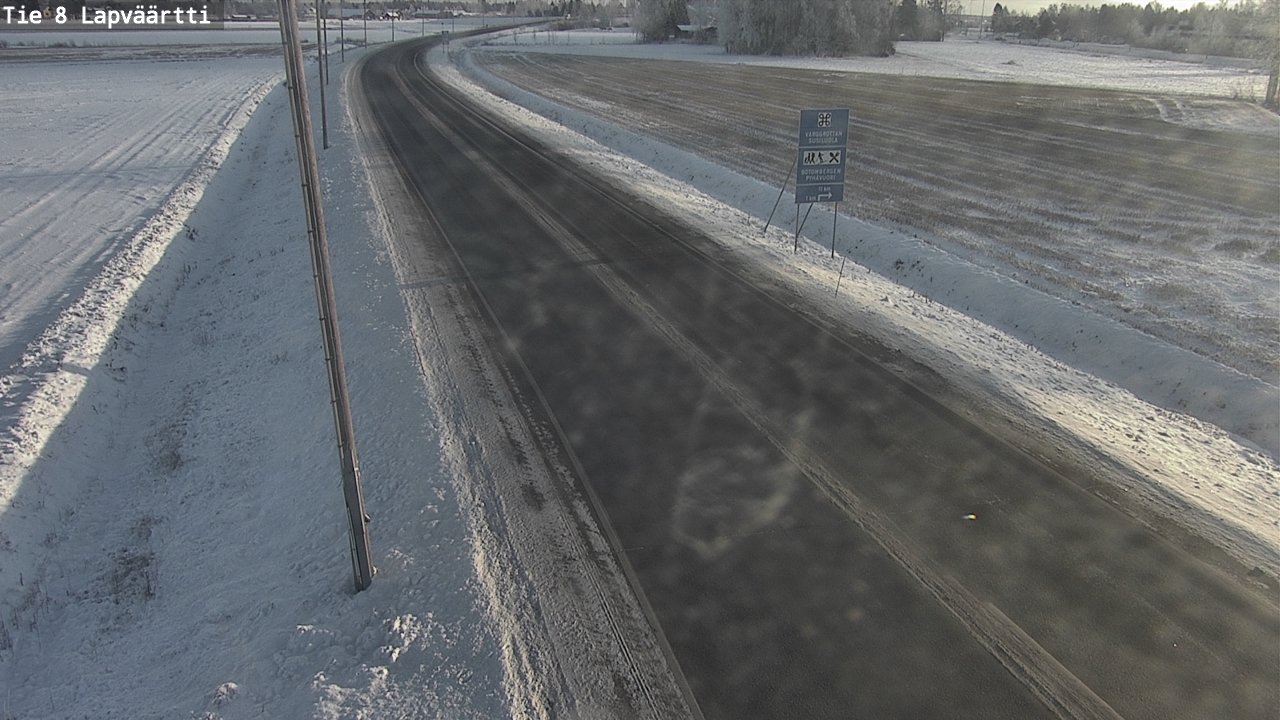 Kelikamerat Kuva Tie 8Kristiinankaupunki,  Lapväärtti, Kristiinankaupunki, Pohjanmaa