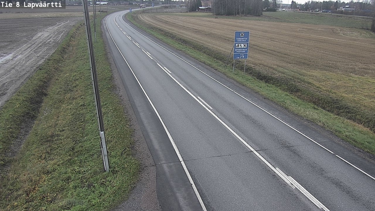 Kelikamerat Kuva Tie 8Kristiinankaupunki,  Lapväärtti, Kristiinankaupunki, Pohjanmaa