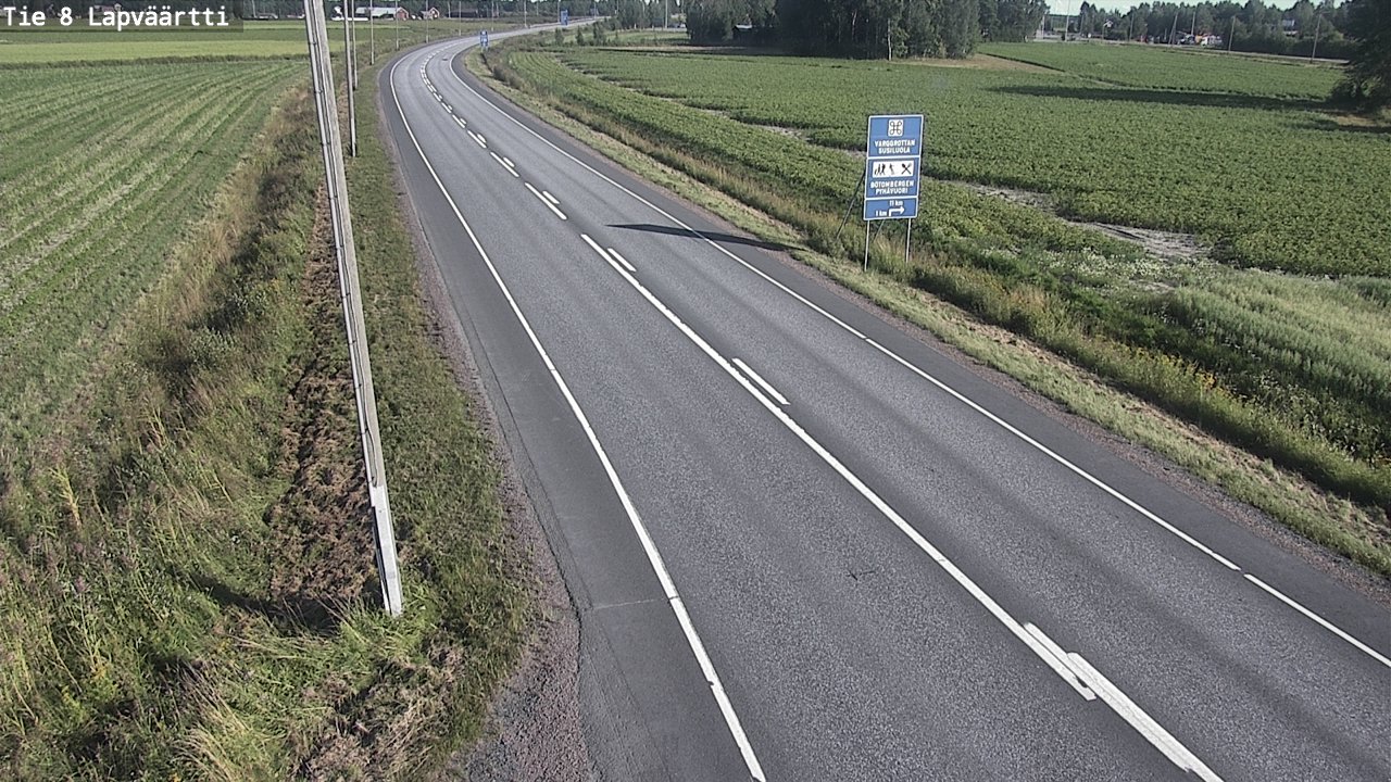 Kelikamerat Kuva Tie 8Kristiinankaupunki,  Lapväärtti, Kristiinankaupunki, Pohjanmaa