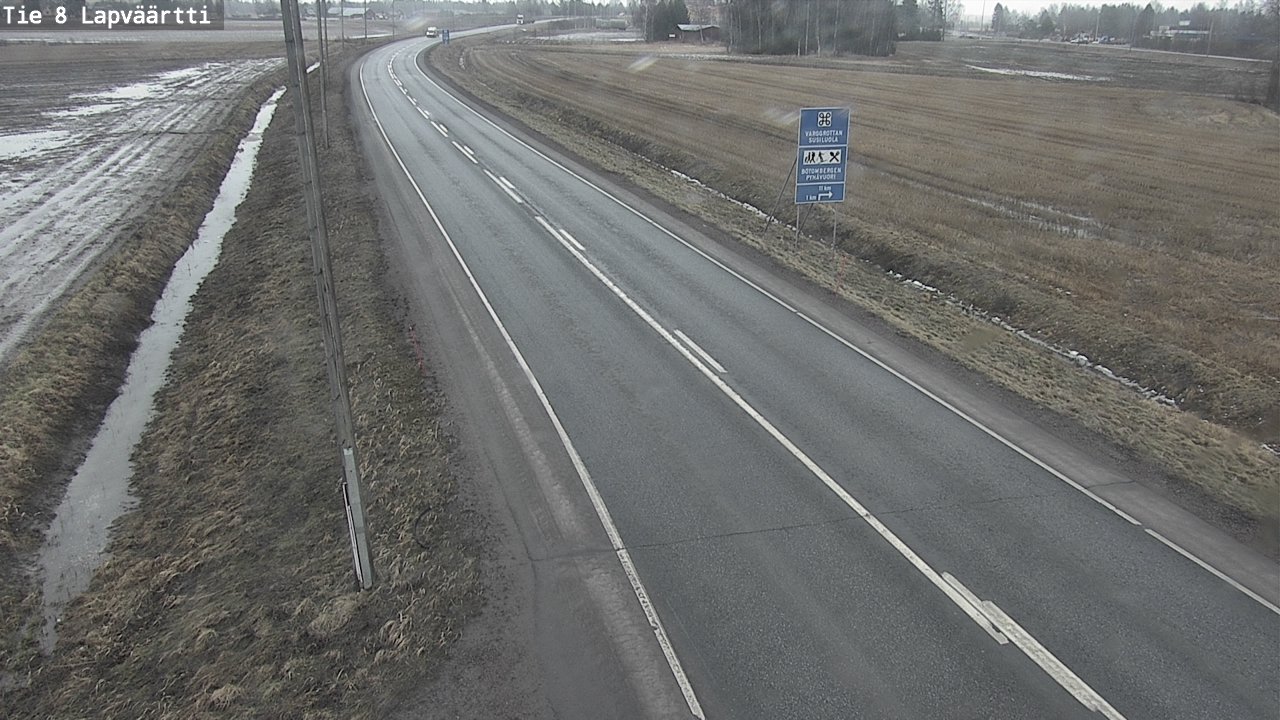 Kelikamerat Kuva Tie 8Kristiinankaupunki,  Lapväärtti, Kristiinankaupunki, Pohjanmaa