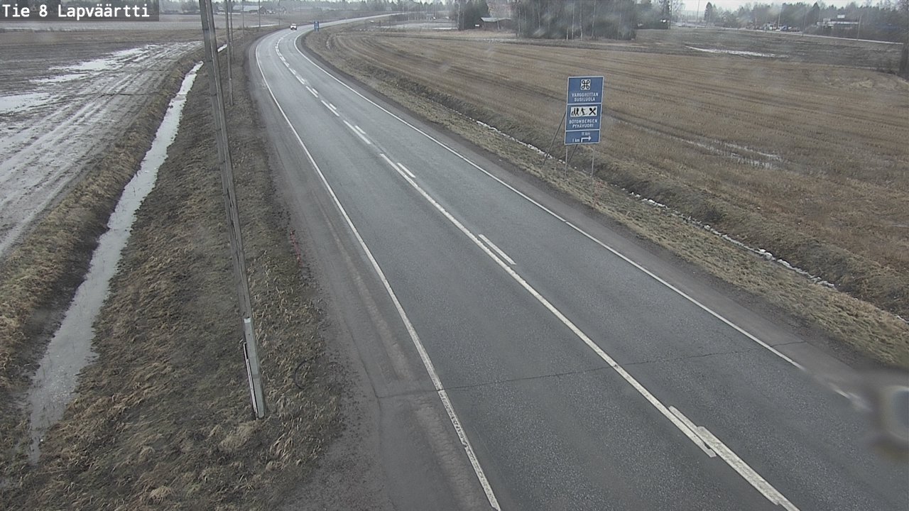 Kelikamerat Kuva Tie 8Kristiinankaupunki,  Lapväärtti, Kristiinankaupunki, Pohjanmaa