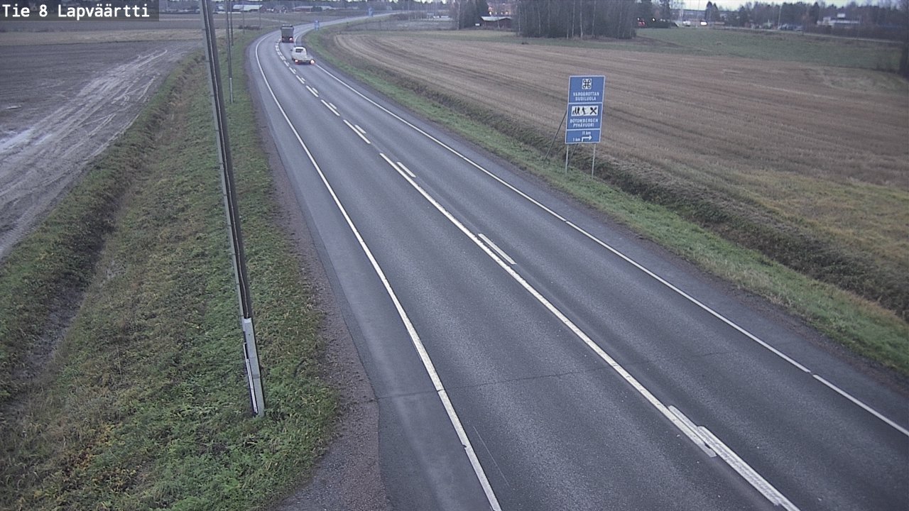 Kelikamerat Kuva Tie 8Kristiinankaupunki,  Lapväärtti, Kristiinankaupunki, Pohjanmaa