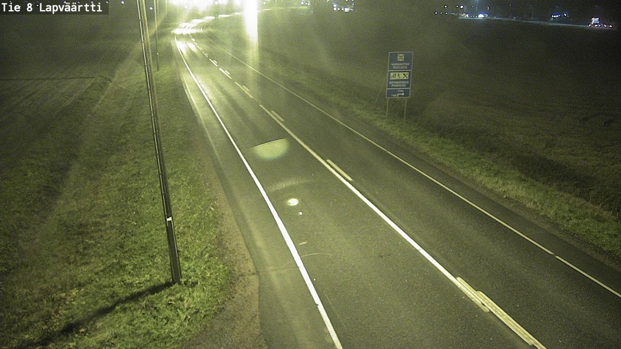 Kelikamerat Kuva Tie 8Kristiinankaupunki,  Lapväärtti, Kristiinankaupunki, Pohjanmaa