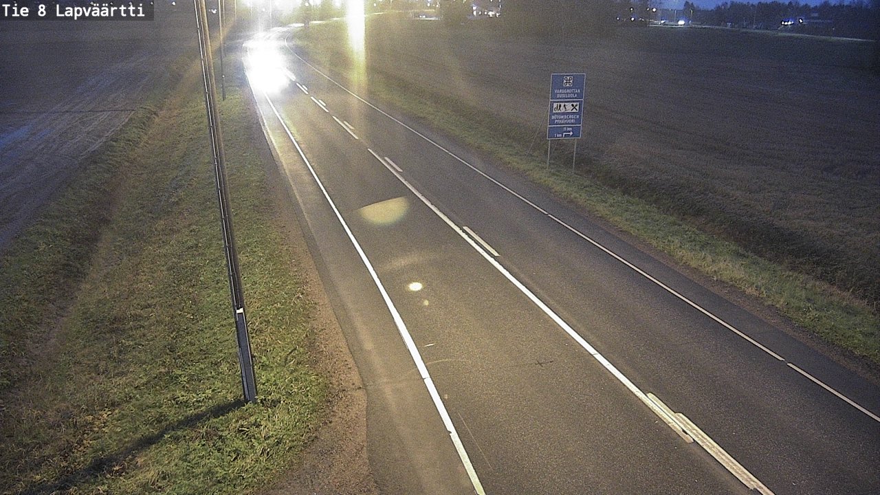 Kelikamerat Kuva Tie 8Kristiinankaupunki,  Lapväärtti, Kristiinankaupunki, Pohjanmaa