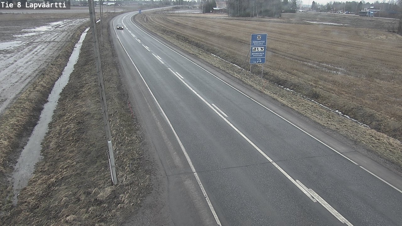 Kelikamerat Kuva Tie 8Kristiinankaupunki,  Lapväärtti, Kristiinankaupunki, Pohjanmaa