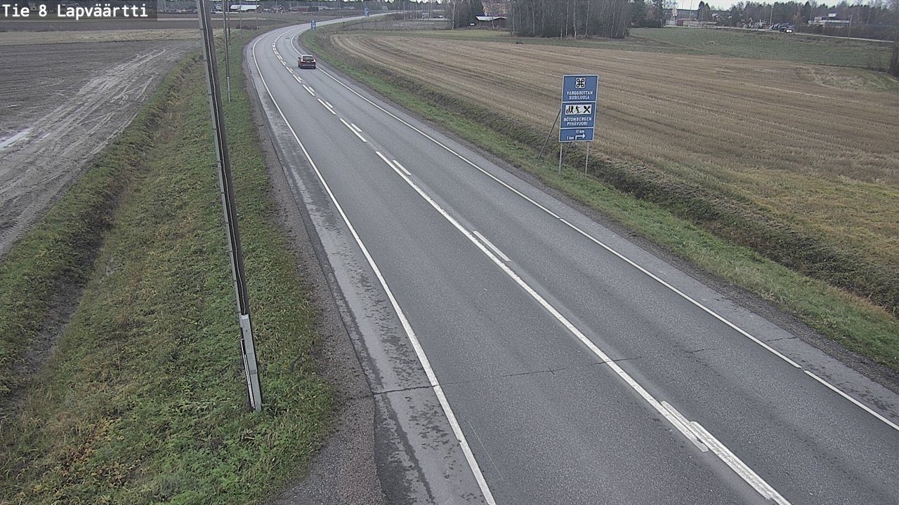 Kelikamerat Kuva Tie 8Kristiinankaupunki,  Lapväärtti, Kristiinankaupunki, Pohjanmaa