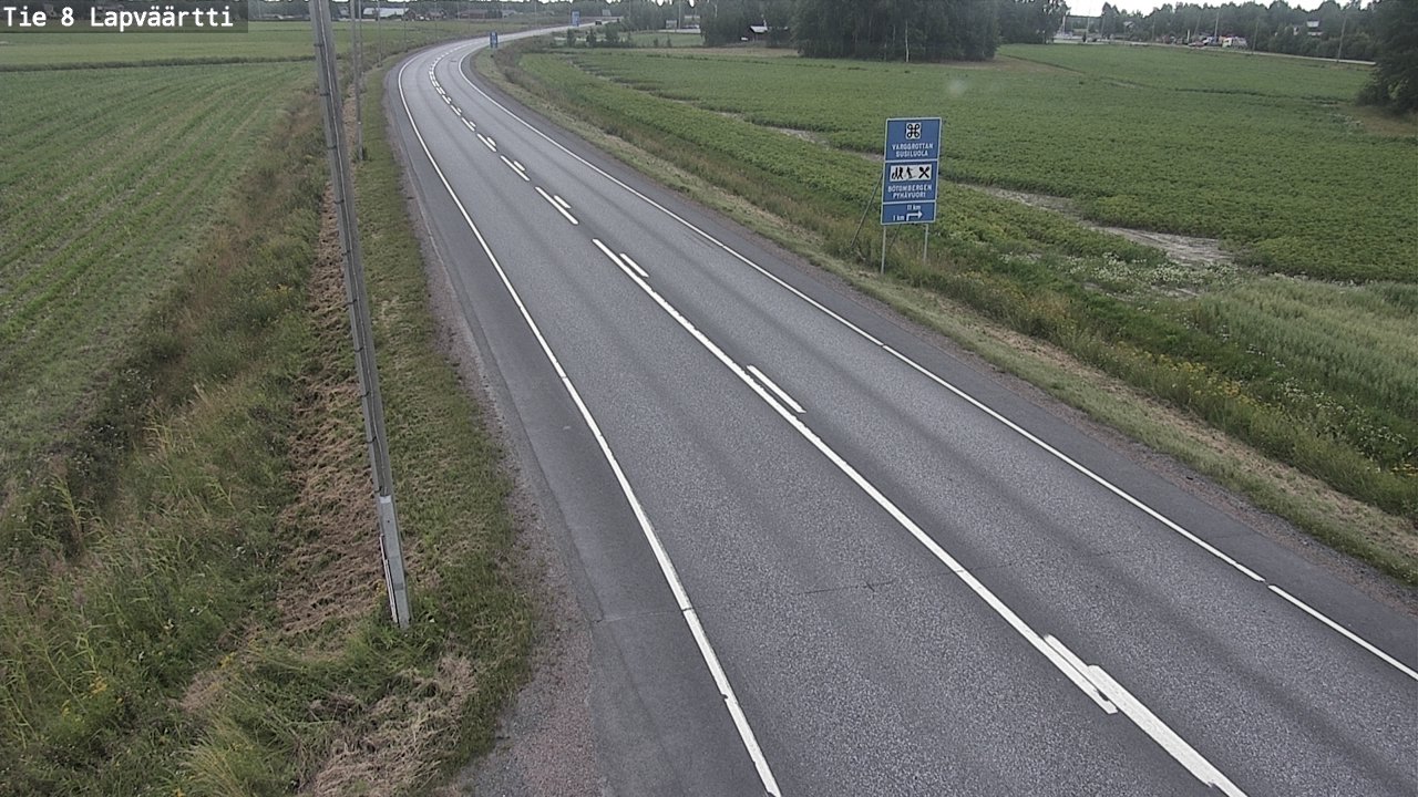 Kelikamerat Kuva Tie 8Kristiinankaupunki,  Lapväärtti, Kristiinankaupunki, Pohjanmaa
