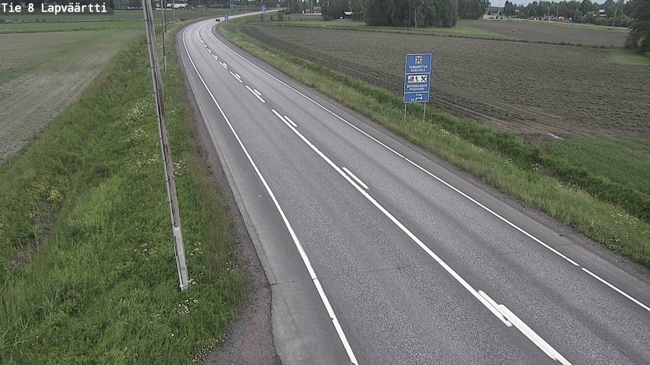 Kelikamerat Kuva Tie 8Kristiinankaupunki,  Lapväärtti, Kristiinankaupunki, Pohjanmaa