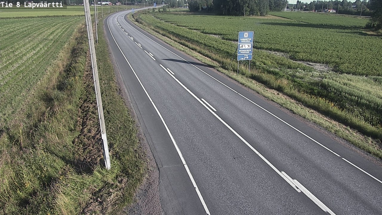 Kelikamerat Kuva Tie 8Kristiinankaupunki,  Lapväärtti, Kristiinankaupunki, Pohjanmaa