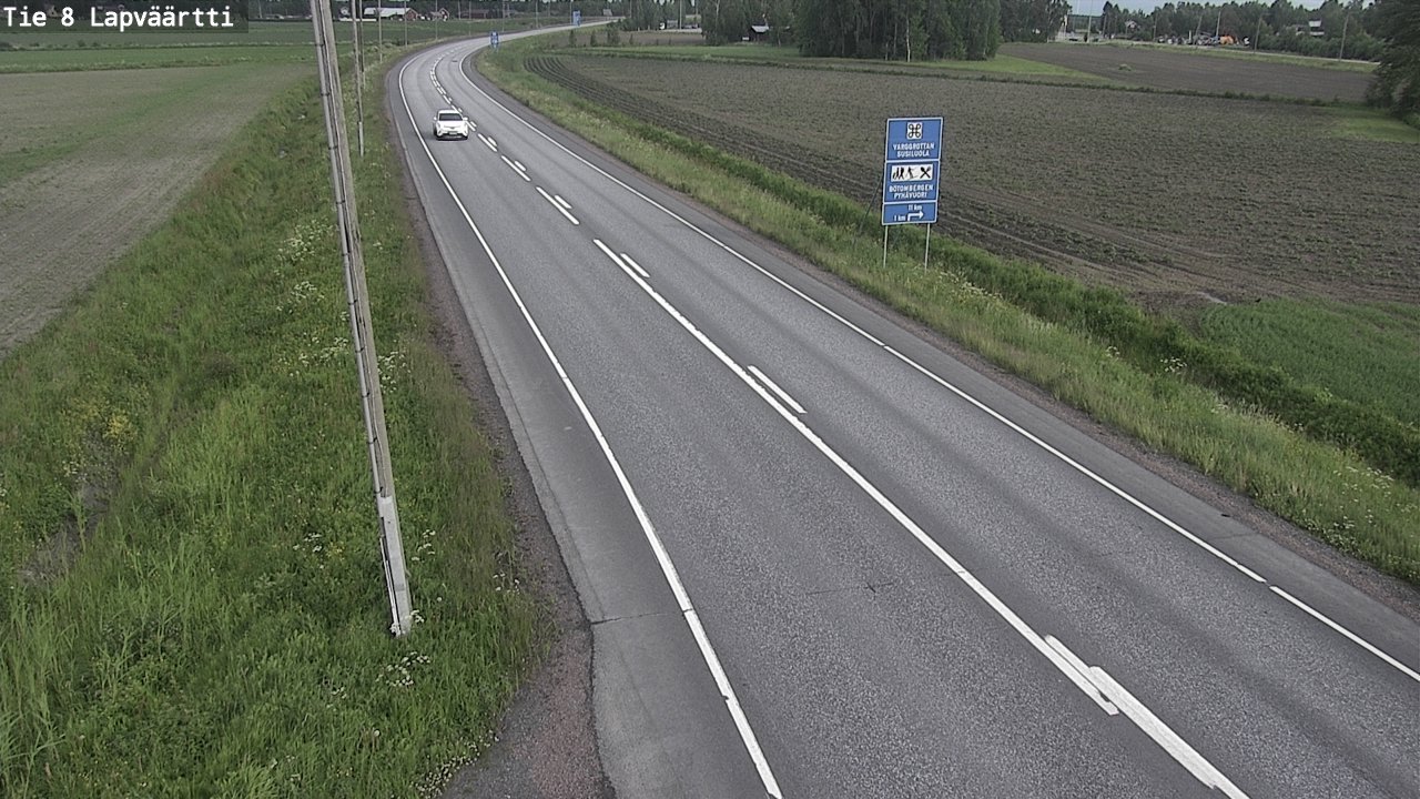 Kelikamerat Kuva Tie 8Kristiinankaupunki,  Lapväärtti, Kristiinankaupunki, Pohjanmaa