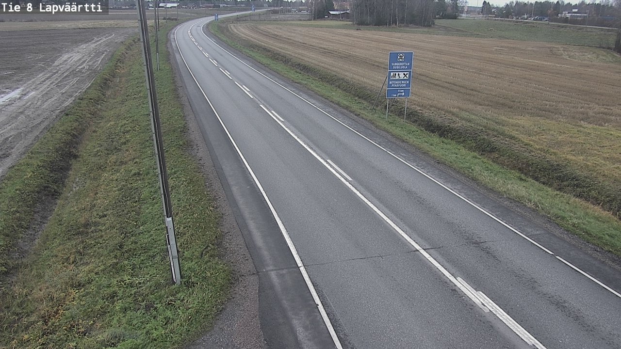 Kelikamerat Kuva Tie 8Kristiinankaupunki,  Lapväärtti, Kristiinankaupunki, Pohjanmaa