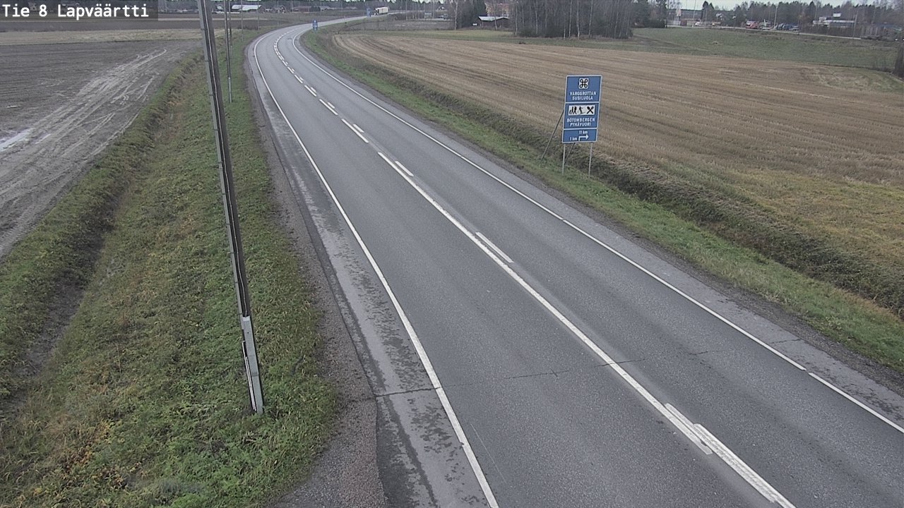 Kelikamerat Kuva Tie 8Kristiinankaupunki,  Lapväärtti, Kristiinankaupunki, Pohjanmaa