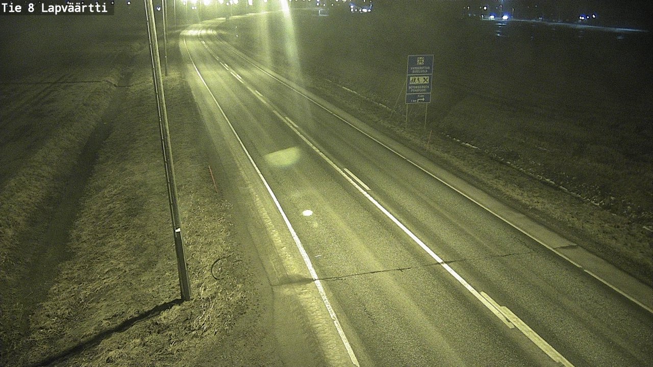 Kelikamerat Kuva Tie 8Kristiinankaupunki,  Lapväärtti, Kristiinankaupunki, Pohjanmaa