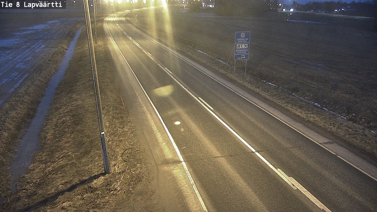 Kelikamerat Kuva Tie 8Kristiinankaupunki,  Lapväärtti, Kristiinankaupunki, Pohjanmaa