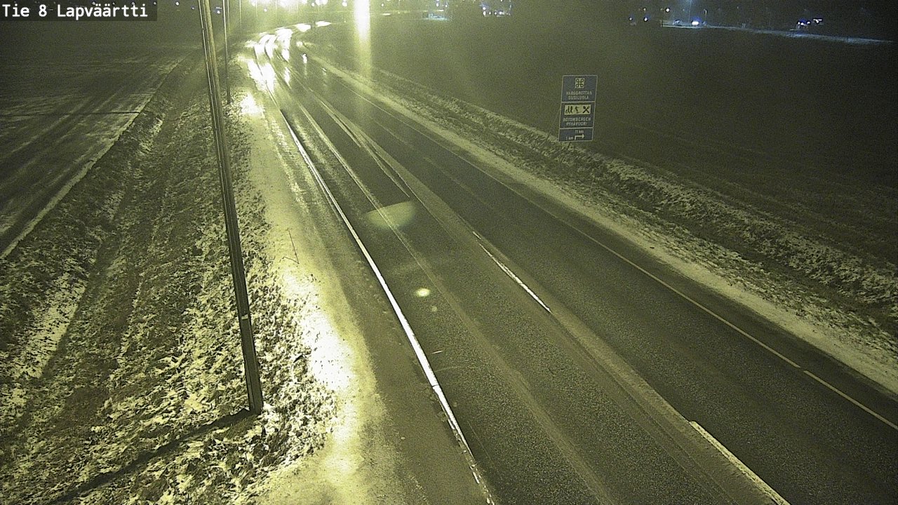 Kelikamerat Kuva Tie 8Kristiinankaupunki,  Lapväärtti, Kristiinankaupunki, Pohjanmaa