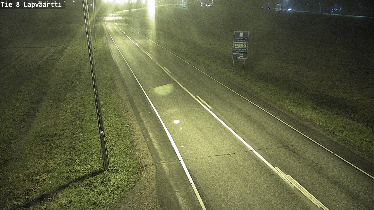 Kelikamerat Kuva Tie 8Kristiinankaupunki,  Lapväärtti, Kristiinankaupunki, Pohjanmaa