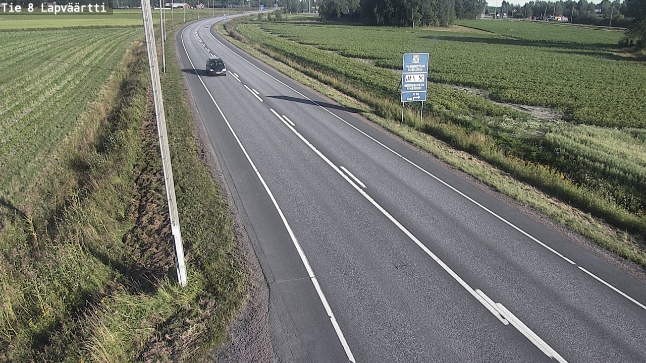Kelikamerat Kuva Tie 8Kristiinankaupunki,  Lapväärtti, Kristiinankaupunki, Pohjanmaa