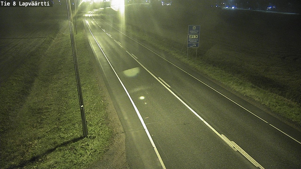 Kelikamerat Kuva Tie 8Kristiinankaupunki,  Lapväärtti, Kristiinankaupunki, Pohjanmaa