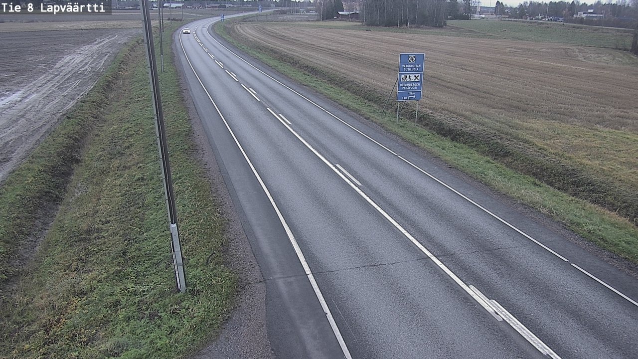 Kelikamerat Kuva Tie 8Kristiinankaupunki,  Lapväärtti, Kristiinankaupunki, Pohjanmaa