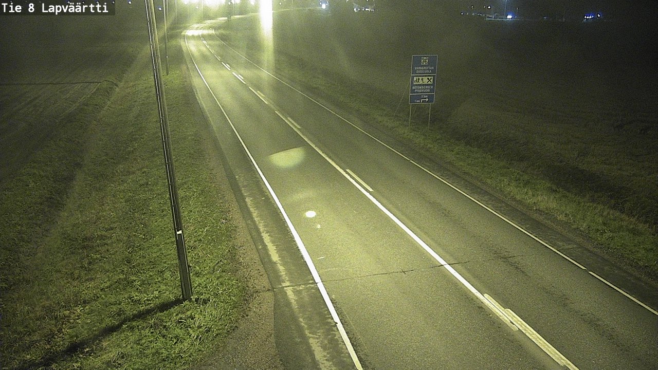 Kelikamerat Kuva Tie 8Kristiinankaupunki,  Lapväärtti, Kristiinankaupunki, Pohjanmaa