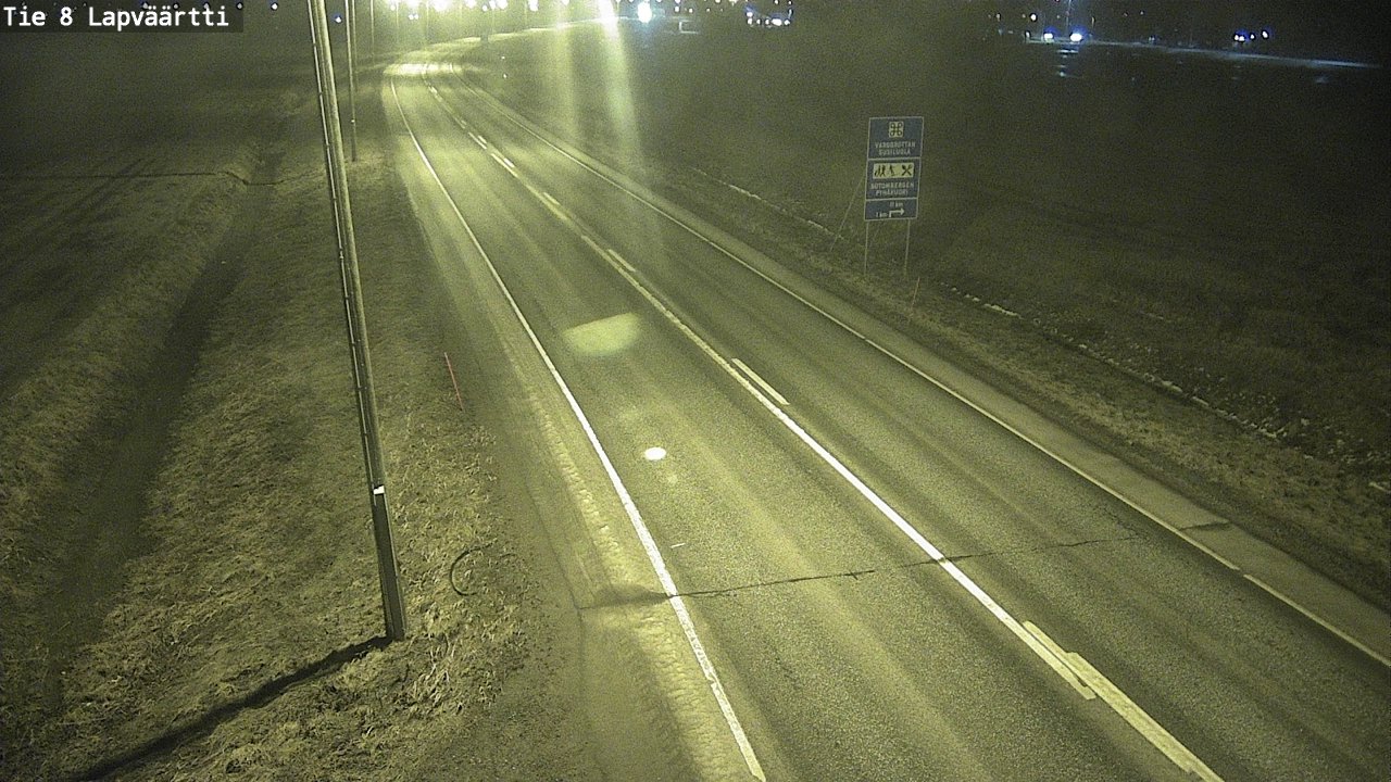 Kelikamerat Kuva Tie 8Kristiinankaupunki,  Lapväärtti, Kristiinankaupunki, Pohjanmaa