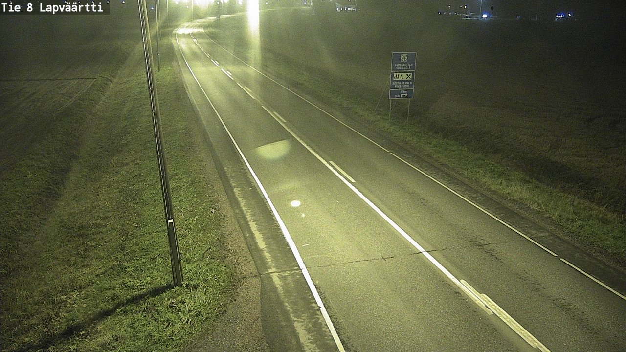 Kelikamerat Kuva Tie 8Kristiinankaupunki,  Lapväärtti, Kristiinankaupunki, Pohjanmaa