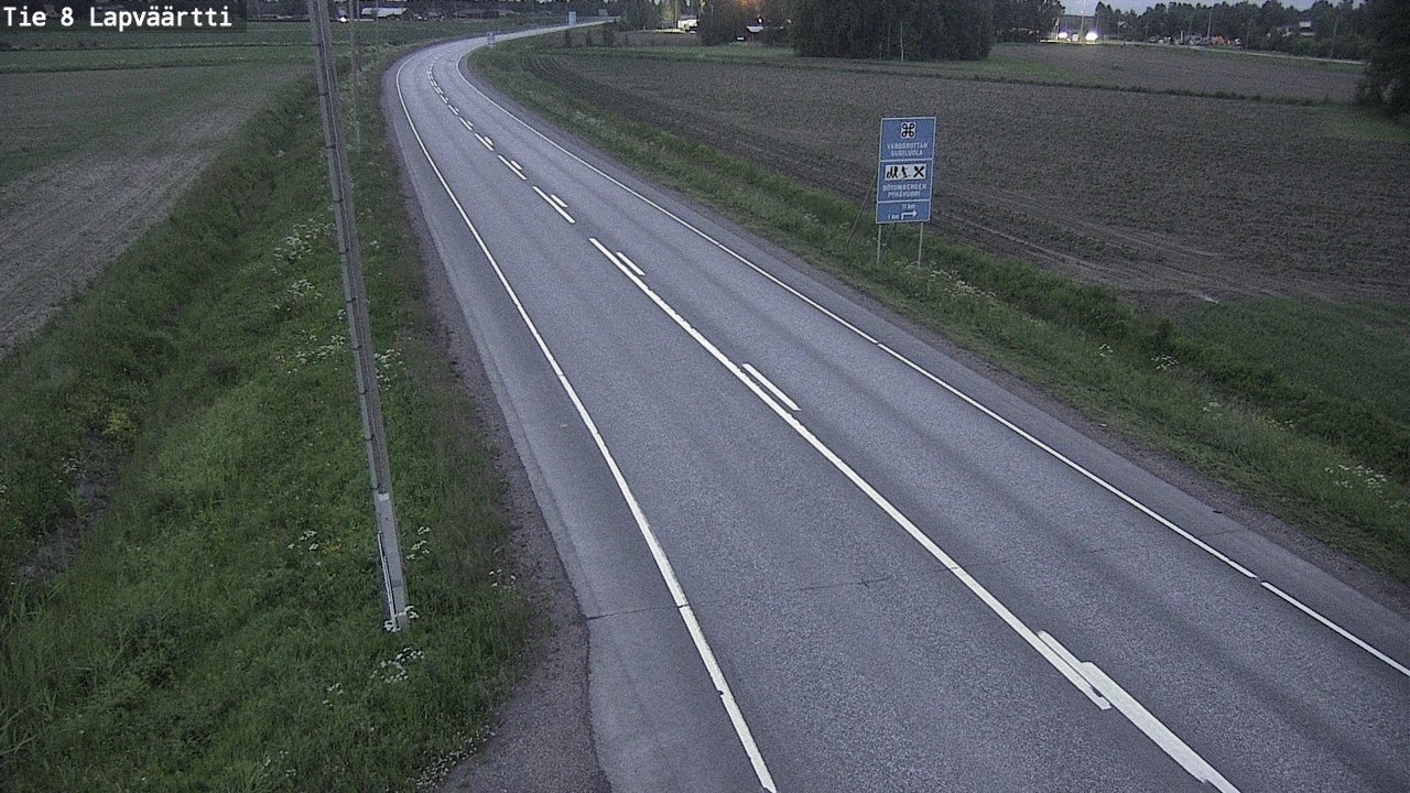 Kelikamerat Kuva Tie 8Kristiinankaupunki,  Lapväärtti, Kristiinankaupunki, Pohjanmaa