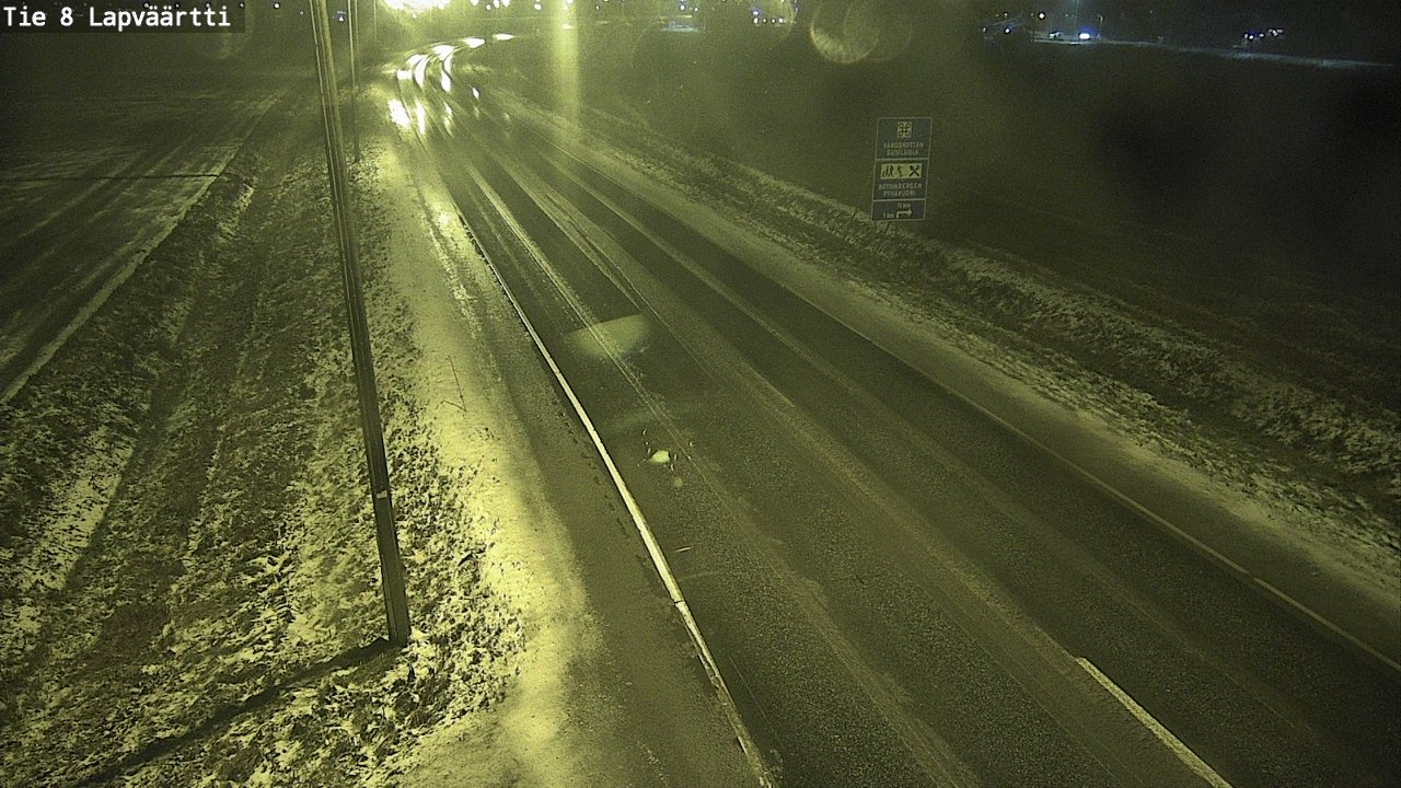 Kelikamerat Kuva Tie 8Kristiinankaupunki,  Lapväärtti, Kristiinankaupunki, Pohjanmaa