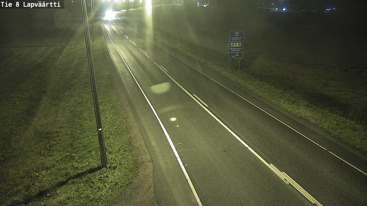 Kelikamerat Kuva Tie 8Kristiinankaupunki,  Lapväärtti, Kristiinankaupunki, Pohjanmaa