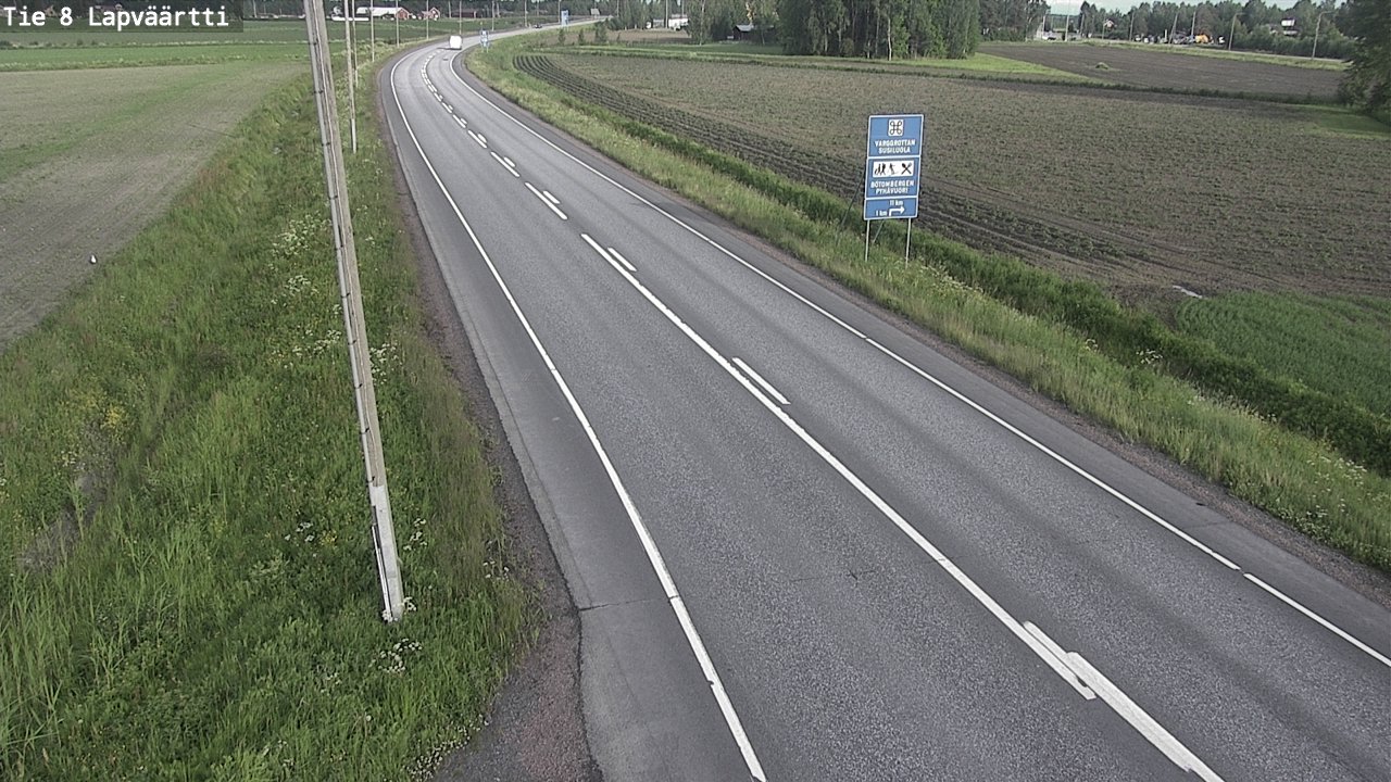 Kelikamerat Kuva Tie 8Kristiinankaupunki,  Lapväärtti, Kristiinankaupunki, Pohjanmaa