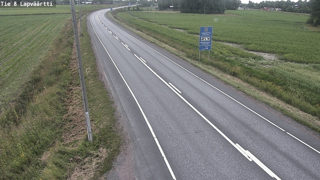 Kelikamerat Kuva Tie 8Kristiinankaupunki,  Lapväärtti, Kristiinankaupunki, Pohjanmaa