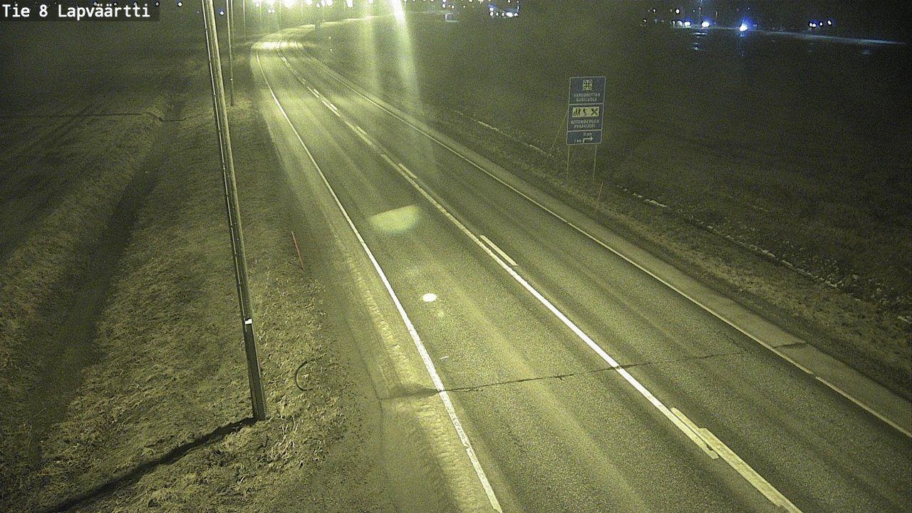 Kelikamerat Kuva Tie 8Kristiinankaupunki,  Lapväärtti, Kristiinankaupunki, Pohjanmaa